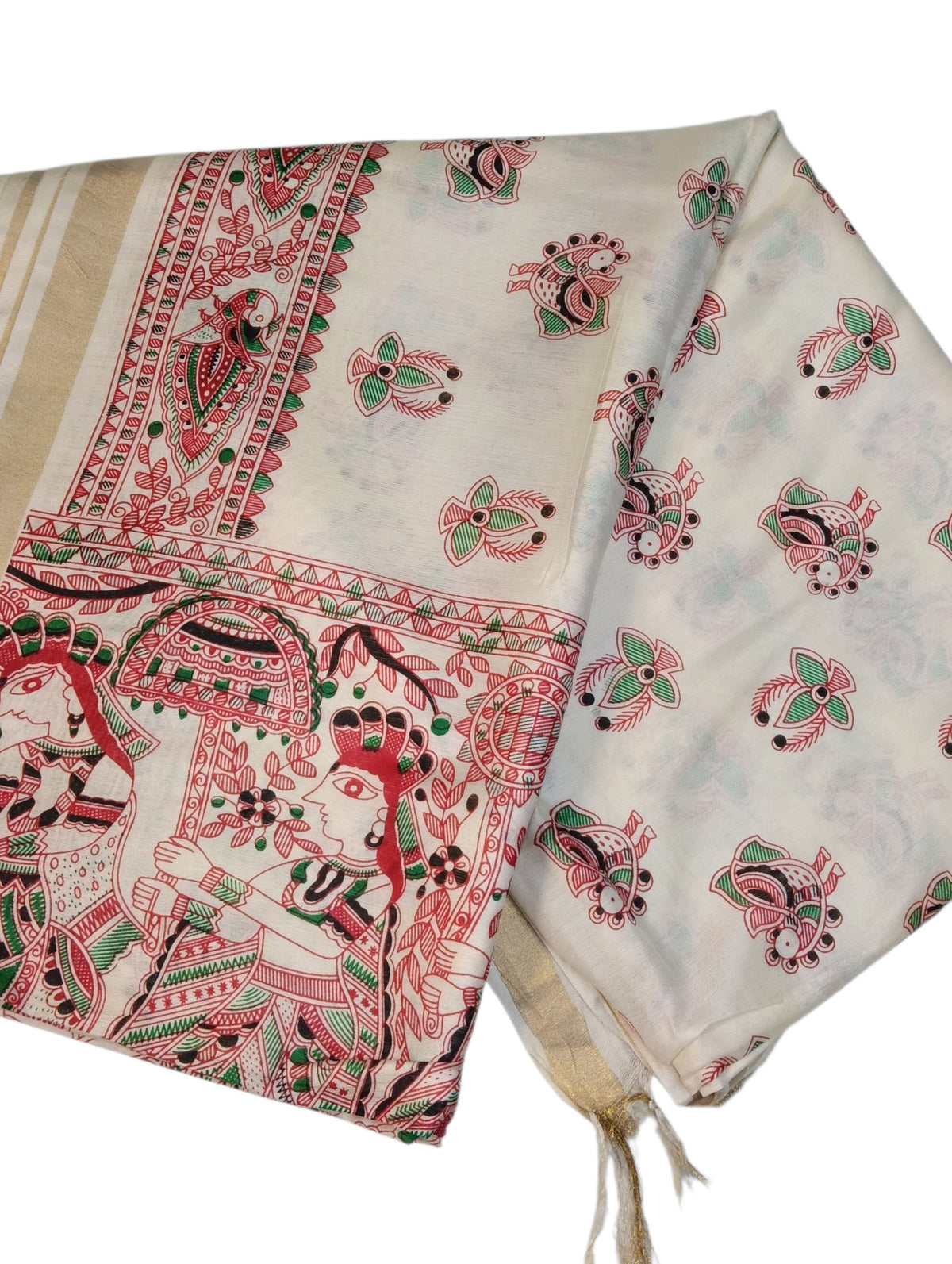 Pure Madhubani Printed ORIGINAL Silk Saree | Madhubani Printed | Pure Silk Saree | Premium Quality