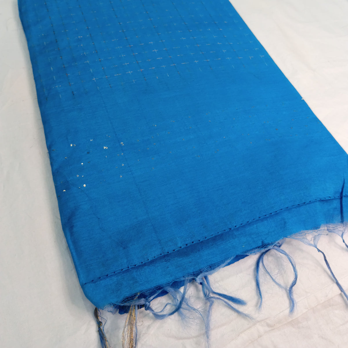 Tussar Eri MangalGiri Check Pure Silk Saree | Bana - Eri | Weave - Tussar | Silk Saree