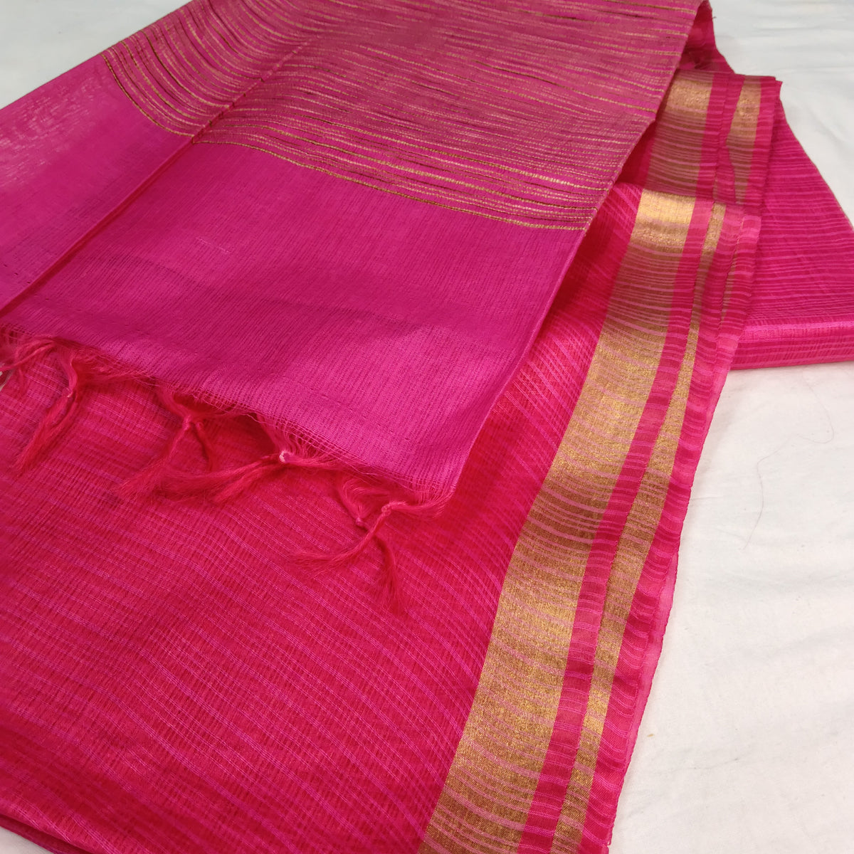 Pure Tussar KOTA Silk Saree | Bana - ERI | Weave - Tussar | KOTA Silk Saree